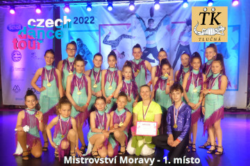 Mistrovství Moravy Czech Dance Tour Brno 20220508
